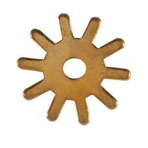 Brass Spur Rowels - 10 Point Star 1.1/4"