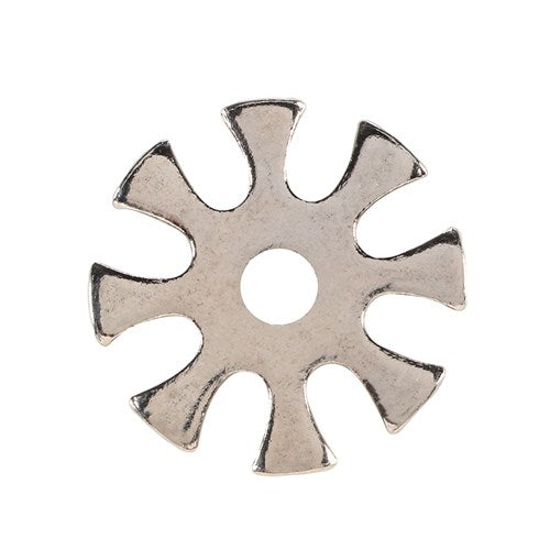 Nickel Plated Spur Rowels 1.1/8"