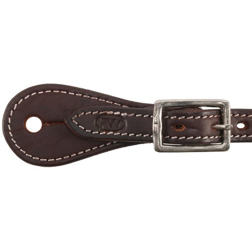 Fort Worth Western Spur Straps – Brown