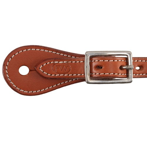 Fort Worth Western Spur Straps – Chestnut