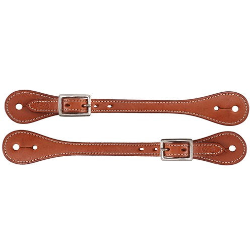 Fort Worth Western Spur Straps – Chestnut