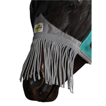 Load image into Gallery viewer, Horsemaster Fly Mask with Ears &amp; Nose Fringe
