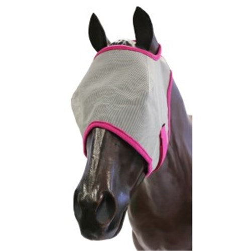 Showmaster Fly Mask - Grey Mesh