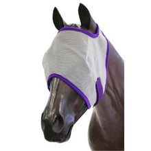 Load image into Gallery viewer, Showmaster Fly Mask - Grey Mesh
