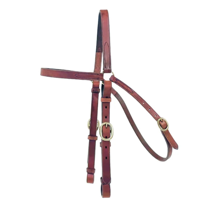 TOPRAIL “Barkly” Straight Barcoo 3/4" Bridle – Kimberley Ringers