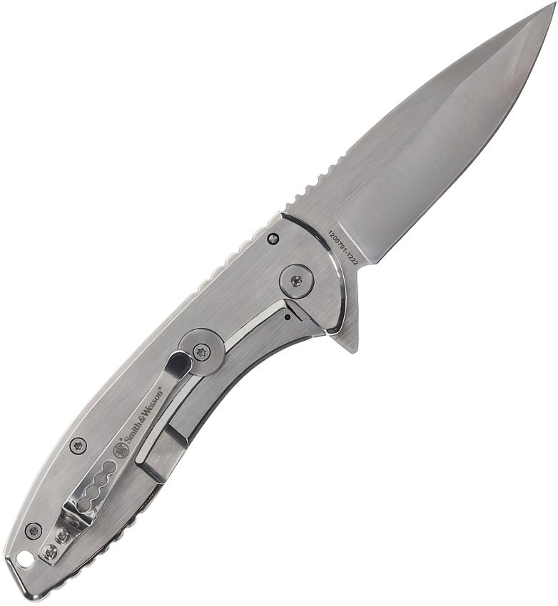 Smith & Wesson Executive Linerlock + Flask Gift Set