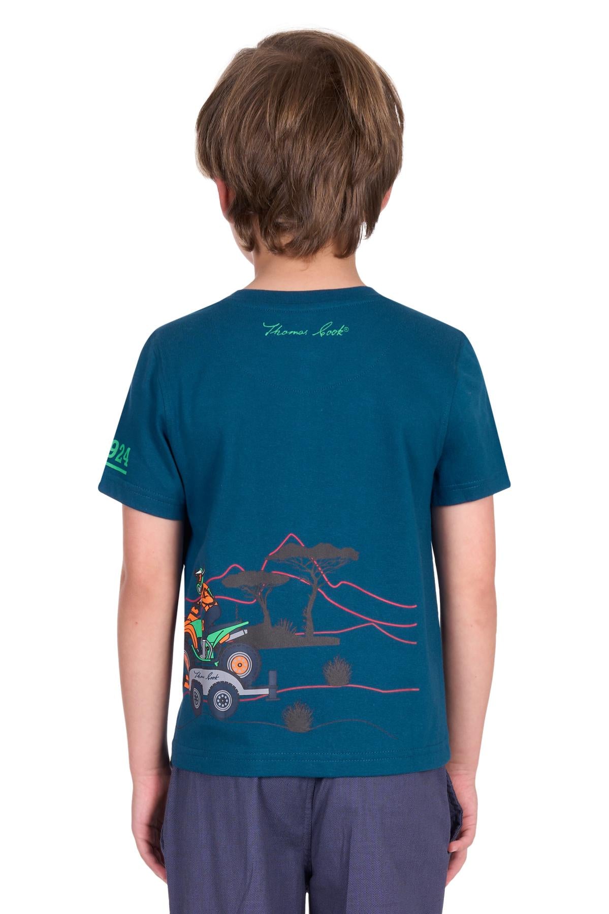 Thomas Cook Boy’s Lucas Short Sleeve Henley Tee