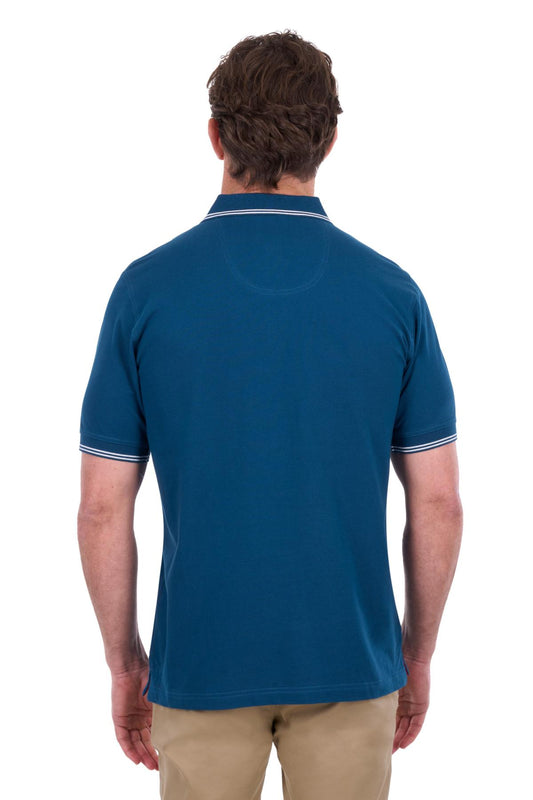 Thomas Cook Men’s Henry Tailored 1-Pocket Short Sleeve Polo