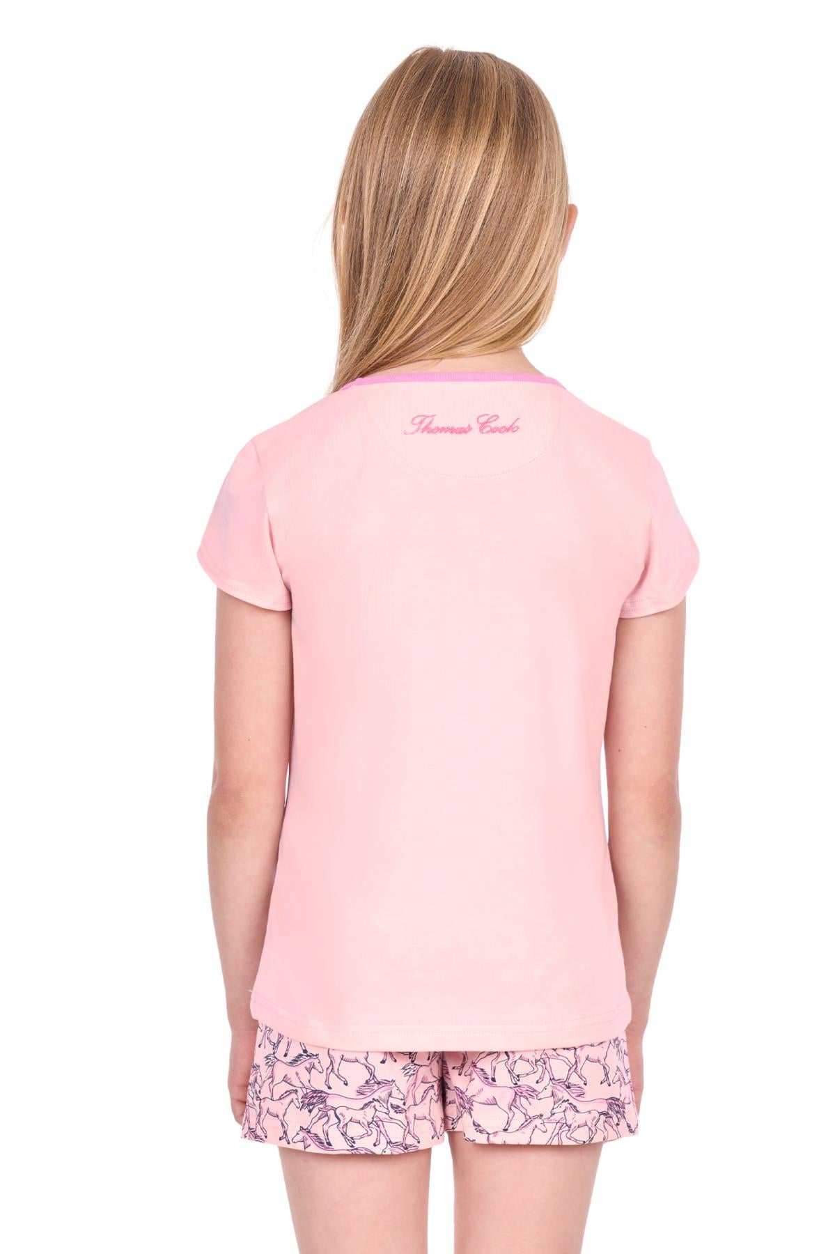 Girl’s Running Horses Glow In The Dark PJ’s