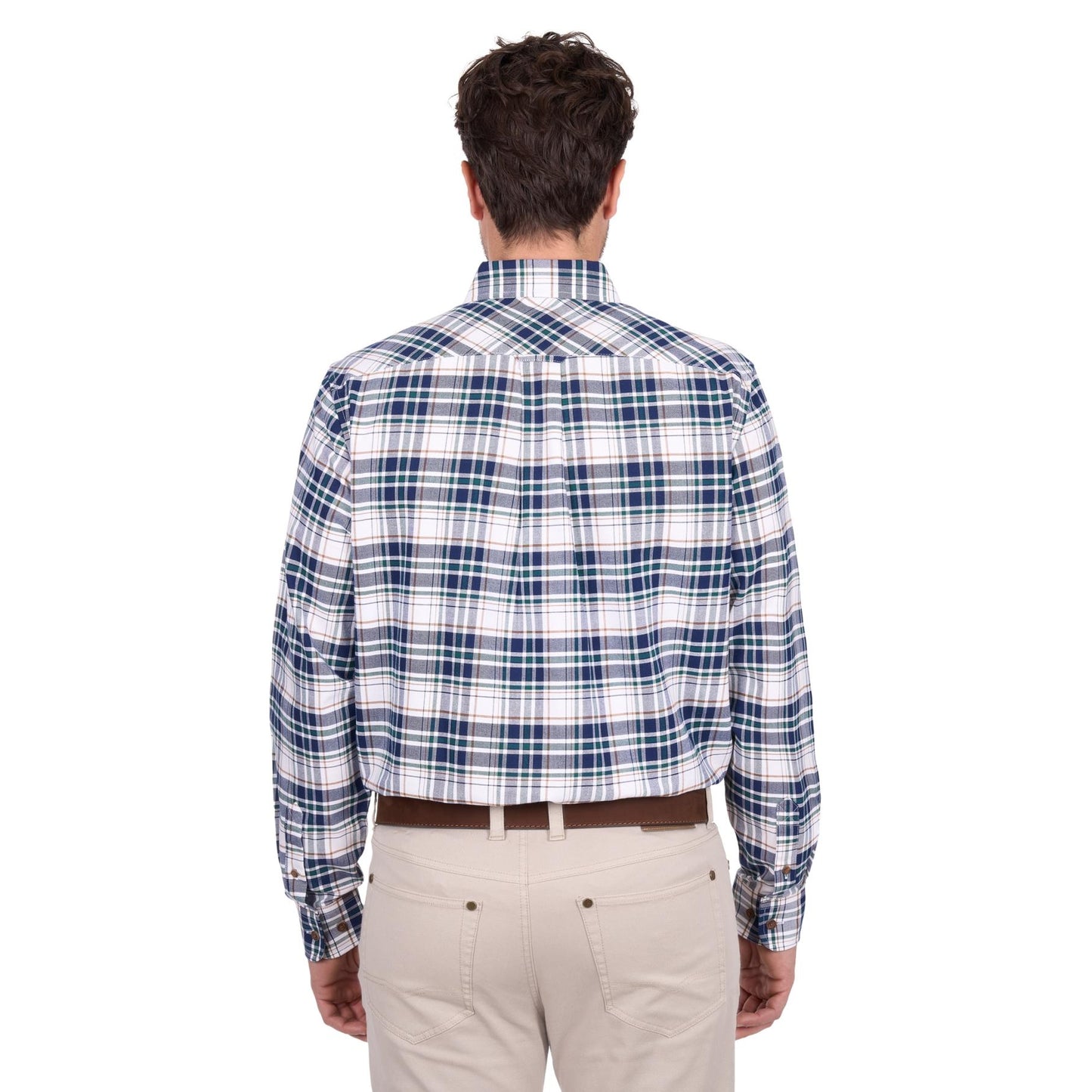 Thomas Cook Men’s Justin Check 2-Pocket Long Sleeve Shirt