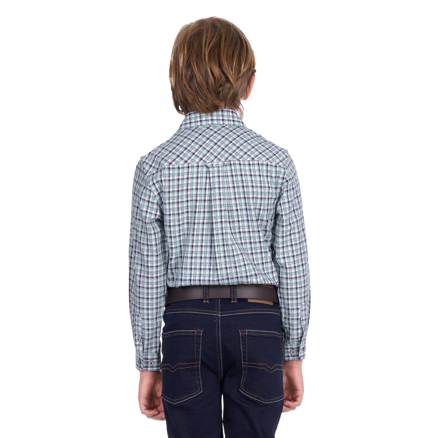 Thomas Cook Boy’s Edward Check 2-Pocket Long Sleeve Shirt