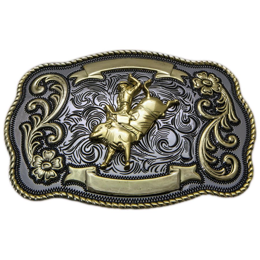 Bull Rider - Large Belt Buckle