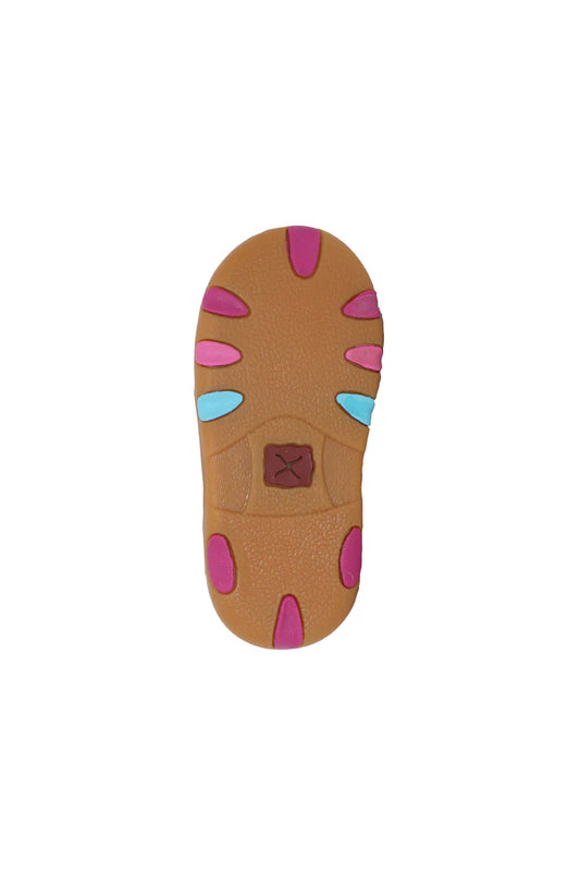 Twisted X® Infants Cactus Sky Casual Mocs – Bomber/Multi