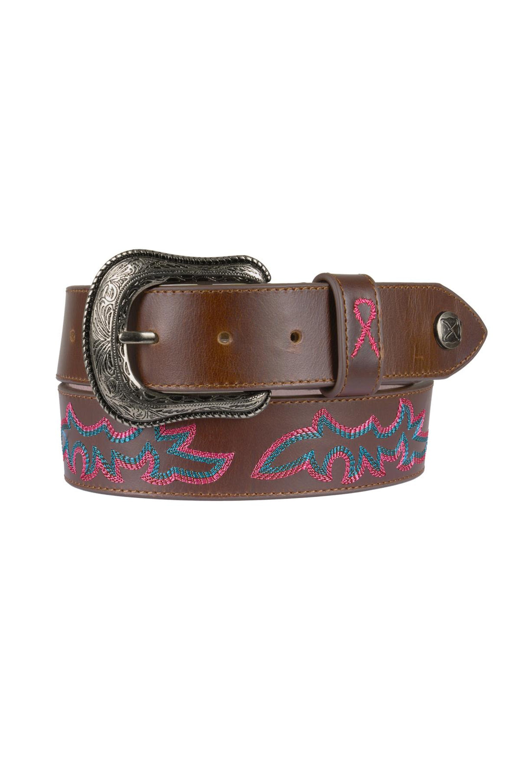 Twisted X - Pink Ribbon Belt