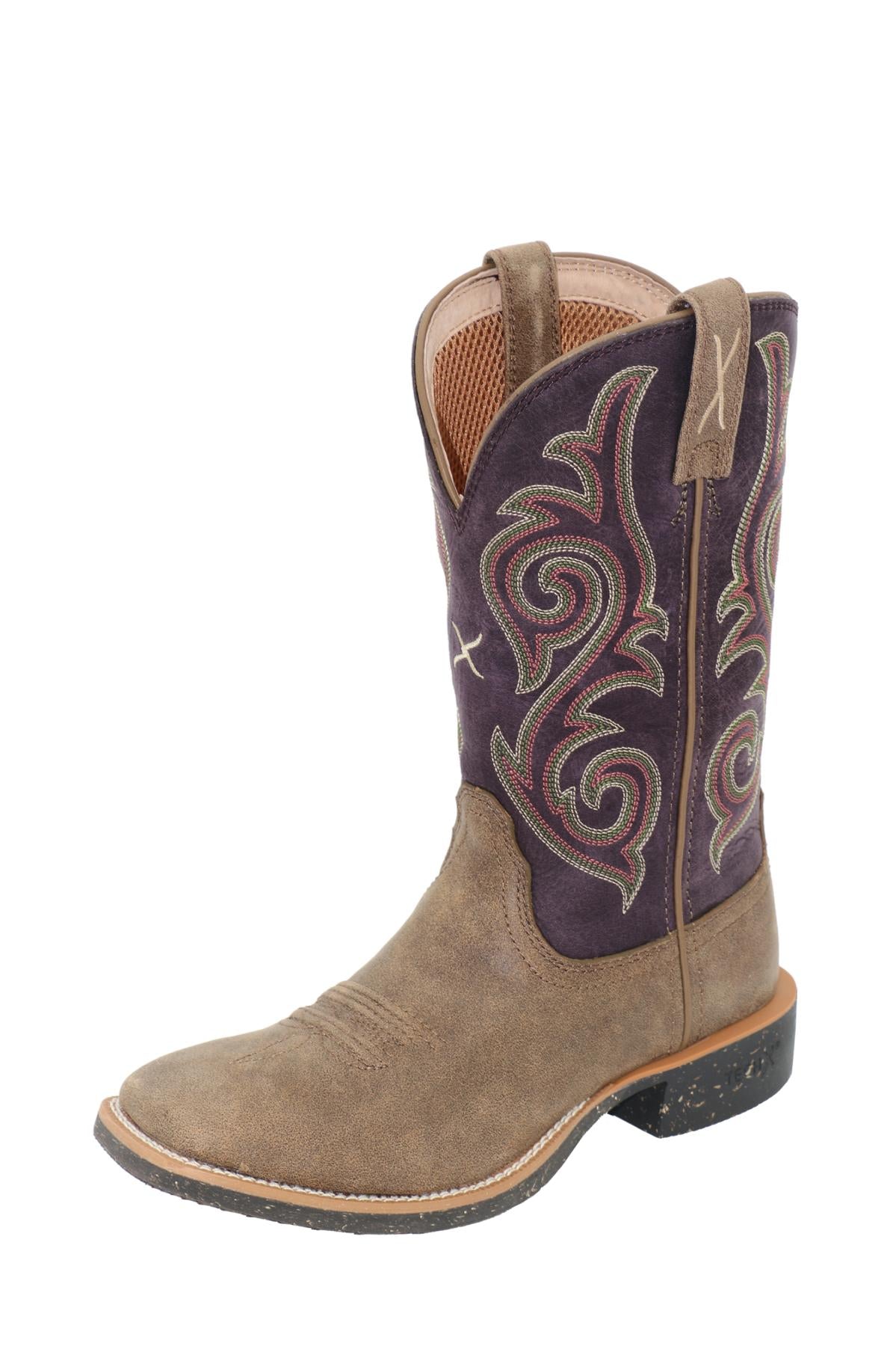 Twisted X Women’s 11” Tech X®2 Boot – Bomber/Dark Purple
