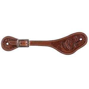 Texas-Tack Floral Pattern Western Spur Straps