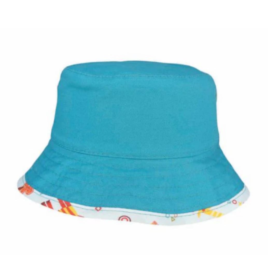 Tommy – Giraffe Print Cotton Reversible Kids Hat