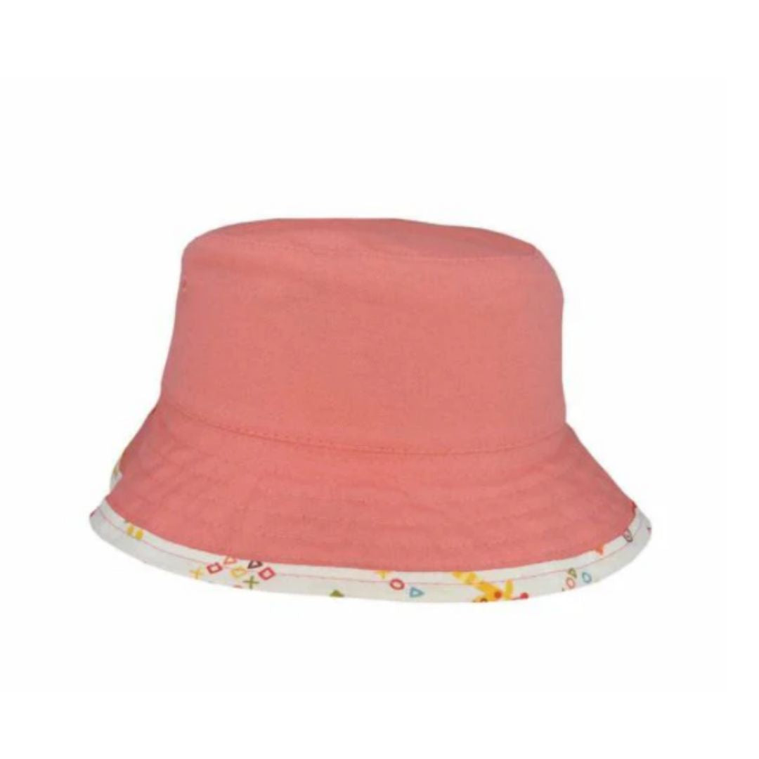 Tommy – Giraffe Print Cotton Reversible Kids Hat