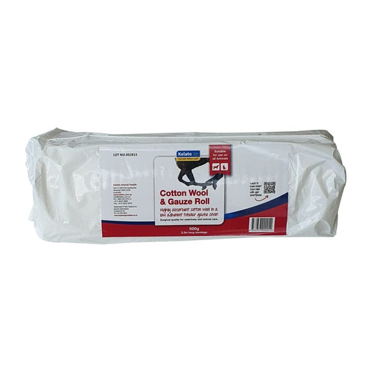 Cotton Wool & Gauze Roll – 500g