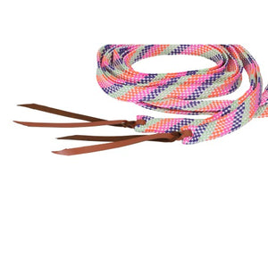 Vivid Split Reins - Rainbow