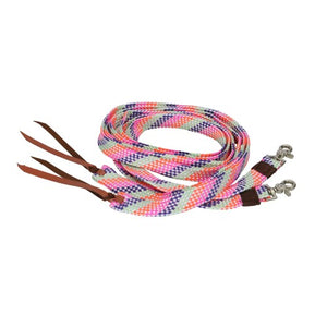 Vivid Split Reins - Rainbow