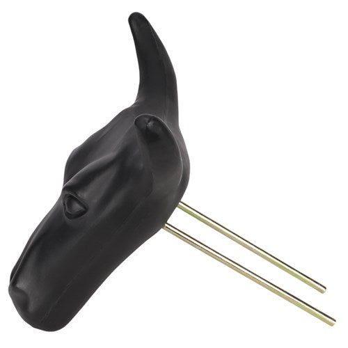 Small Plastic Steer Head with Prongs