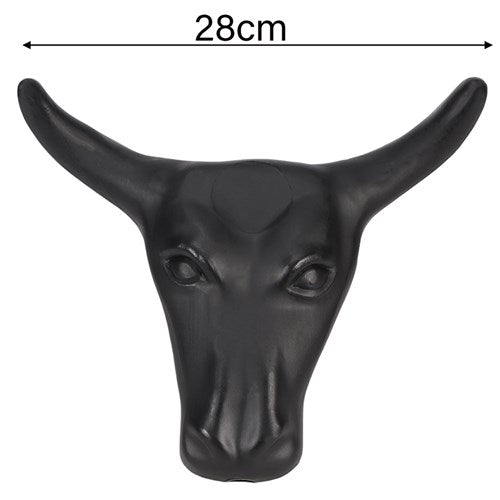 Small Plastic Steer Head with Prongs