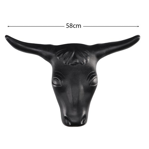 Large Plastic Steer Head with Prongs