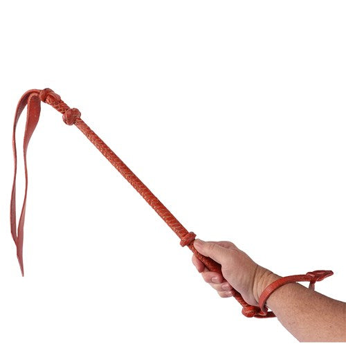Cattle Flogger with Plaited Handle