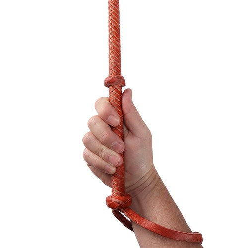 Cattle Flogger with Plaited Handle