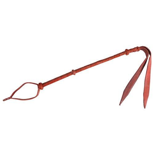 Cattle Flogger with Plaited Handle