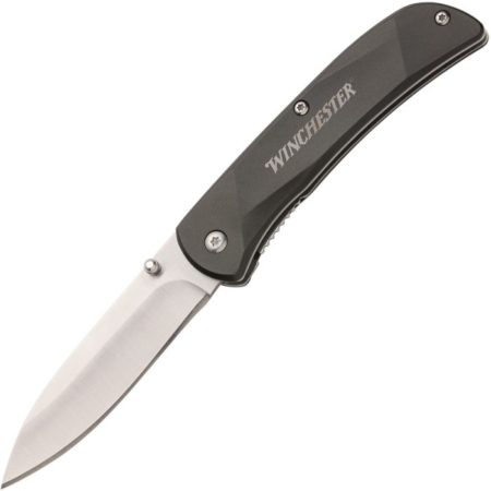 Winchester Black Aluminium Linerlock – 3.75″ Closed