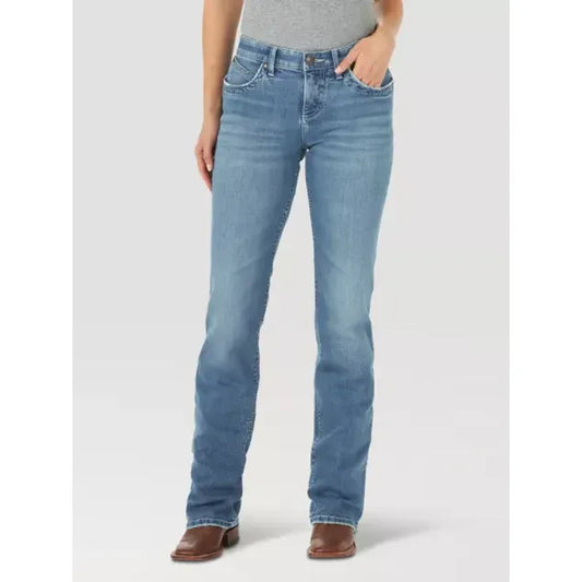Wrangler Q Baby Mid Rise Boot Cut