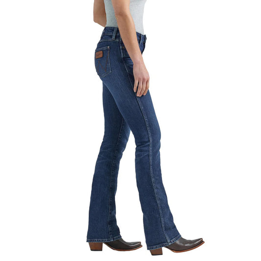Wrangler - Women's Bailey Boot Cut High Rise Isle Jean
