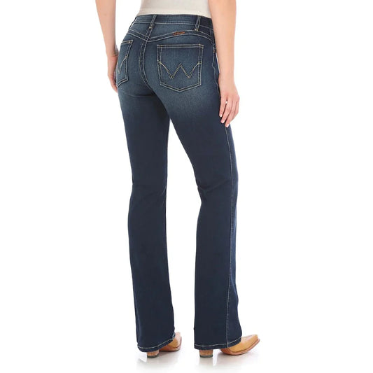 Wrangler Women’s Q-Baby Ultimate Riding Jean – Dark Blue 32" LEG