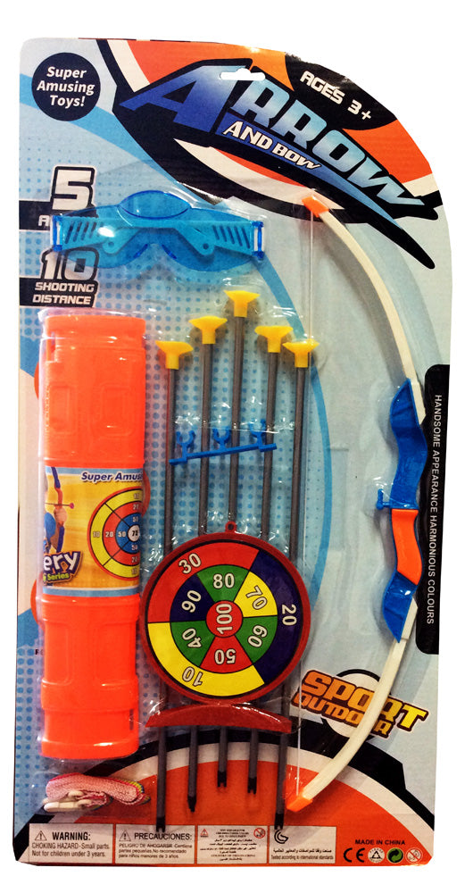 🏹 Kids Arrow & Bow Set – Complete Archery Play Kit