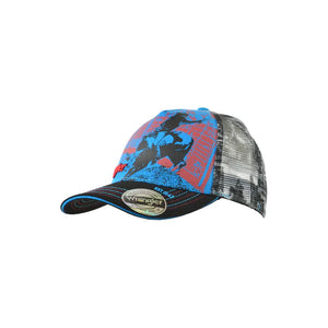 KIDS GALLANT TRUCKER CAP - BLUE/BLACK