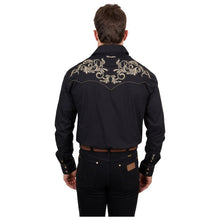 Load image into Gallery viewer, Wrangler - Men&#39;s Adam Embroidered Long Sleeve Shirt
