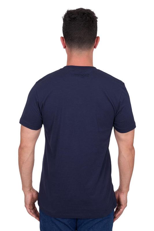 Wrangler Men’s Chase Short Sleeve Tee – Navy