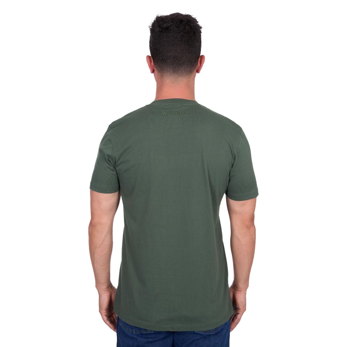Wrangler Men’s Chase Short Sleeve Tee – Cypress