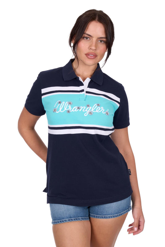 Wrangler Women’s Mistie Short Sleeve Polo