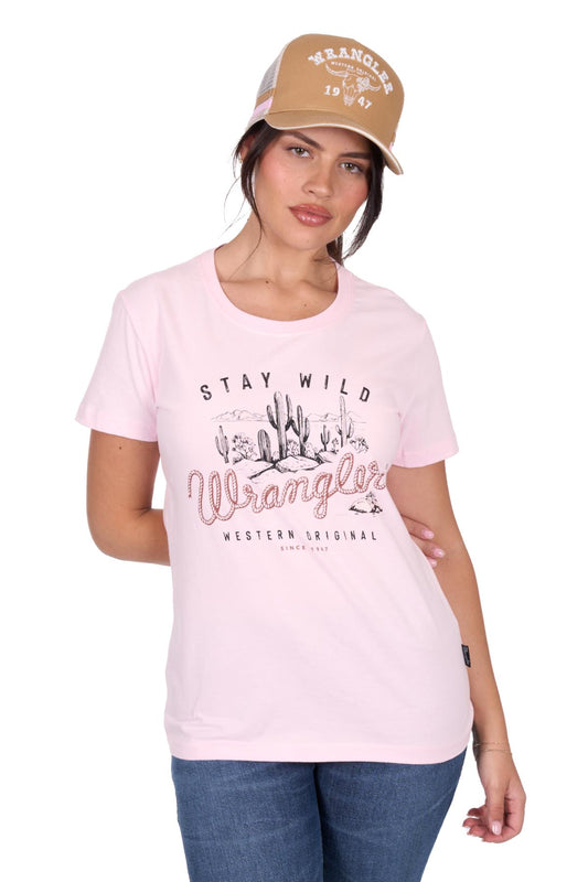 Wrangler® Women’s Tahlia Short Sleeve Tee