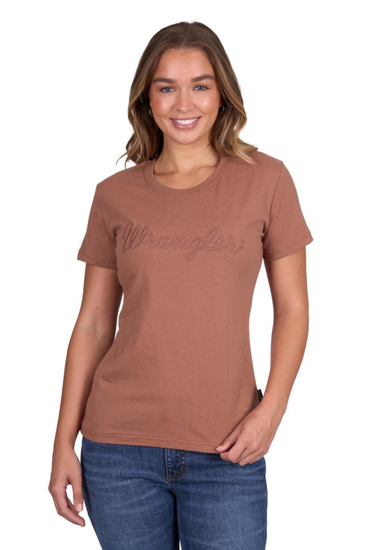 Wrangler Copper Women’s Texas Short Sleeve Tee
