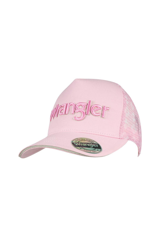 Wrangler® Kimmy High Profile Ponytail Trucker Cap