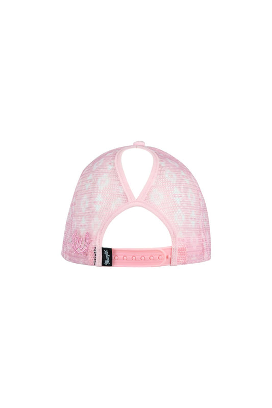 Wrangler® Kimmy High Profile Ponytail Trucker Cap