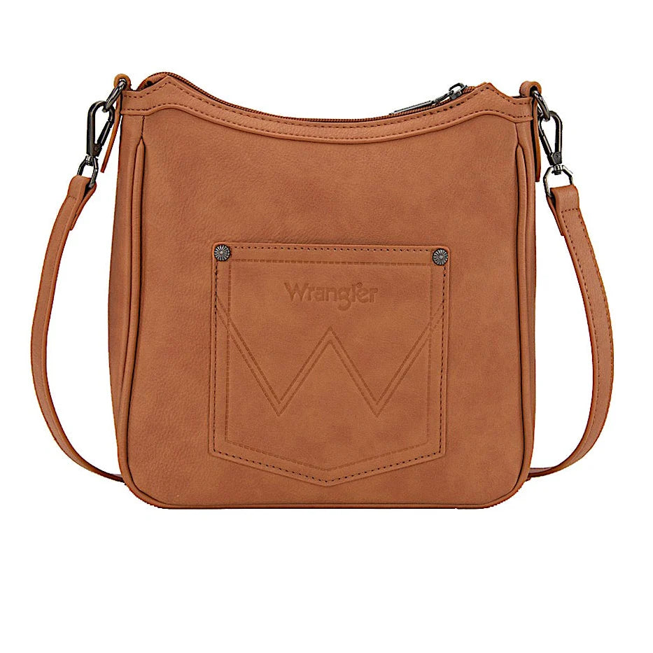 Wrangler Cilia Aztec Crossbody Bag – Tan