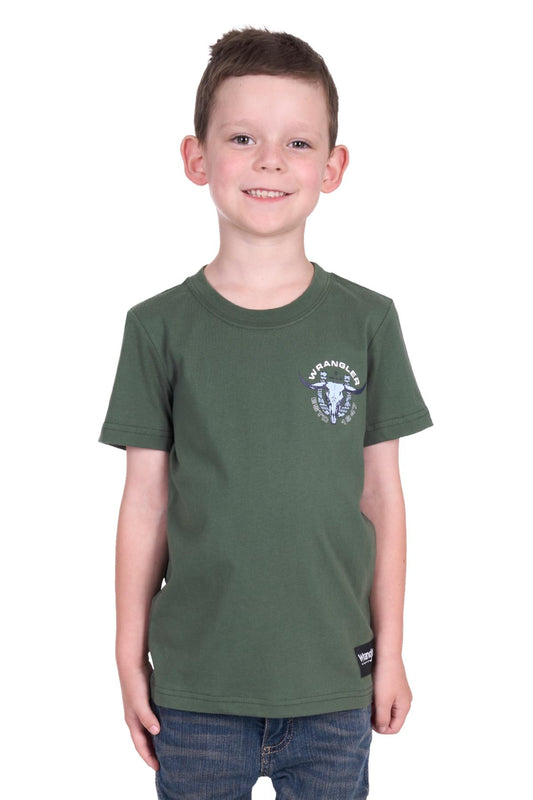 Wrangler® Boy’s Henry Short Sleeve Tee