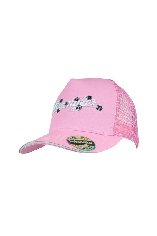 Wrangler Kid’s Aria High Profile Ponytail Trucker Cap