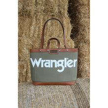 Load image into Gallery viewer, Wrangler Women&#39;s Canvas Iconic Logo Tote
