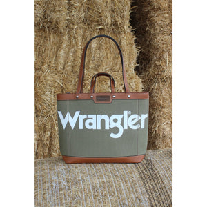 Wrangler Women's Canvas Iconic Logo Tote